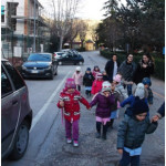 Durante la passeggiata abbiamo osservato i cambiamenti dell’ambiente nella stagione invernale.