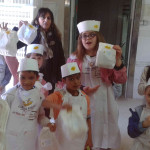 Fine dei lavori! Ritorniamo a scuola sporchi di farina ma con dei buonissimi dolci