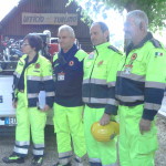 I volontari della Protezione Civile