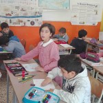 I bambini di Belforte e Caldarola lavorano insieme