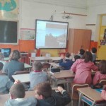 Gli alunni dell'Istituto “De Magistris” in collegamento skype con gli studenti dell' Istituto G. Pascoli.