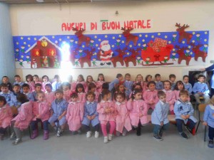 L NOSTRO CORO STA CANTANDO PER BABBO NATALE