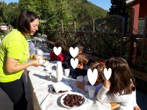 Giochiamo con i sensi al " Giardino delle farfalle"