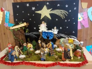 ...Il "nostro presepio per San Liberato" eccolo qua! 