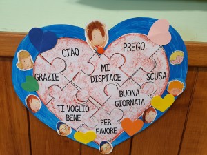 "IL PUZZLE-CUORE DELLE PAROLE GENTILI!!"