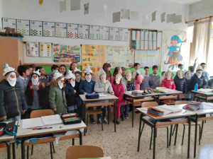 SIAMO ANDATI ANCHE ALLA PRIMARIA PER SALUTAE I NOSTRI AMICI